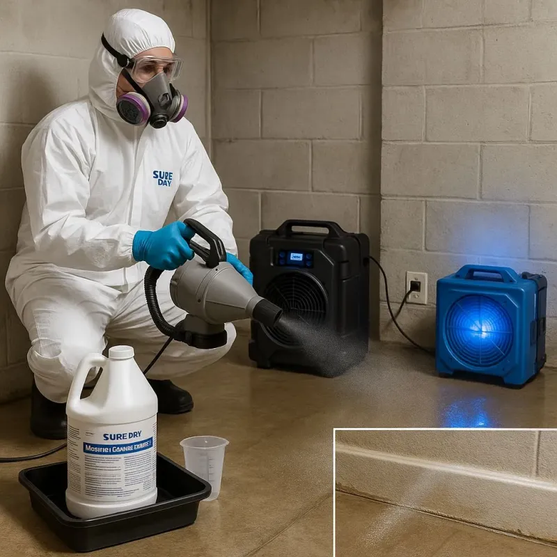 Sanitization and Odor Removal process in Fountain Green, UT